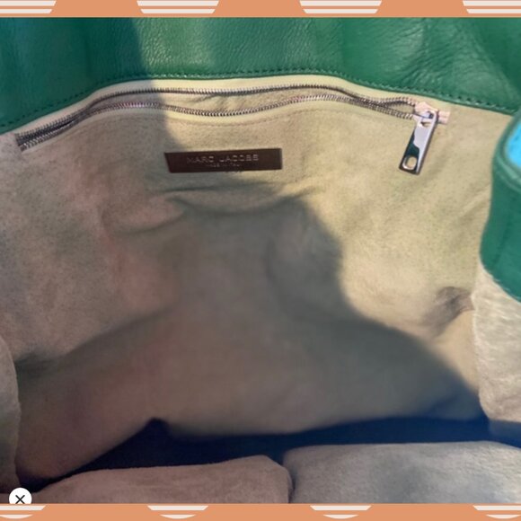 Marc Jacobs Green Leather Stella Tote - Picture 9 of 9